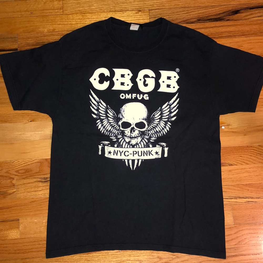 CBGB NYC PUNK T SHIRT EXCELLENT NEW